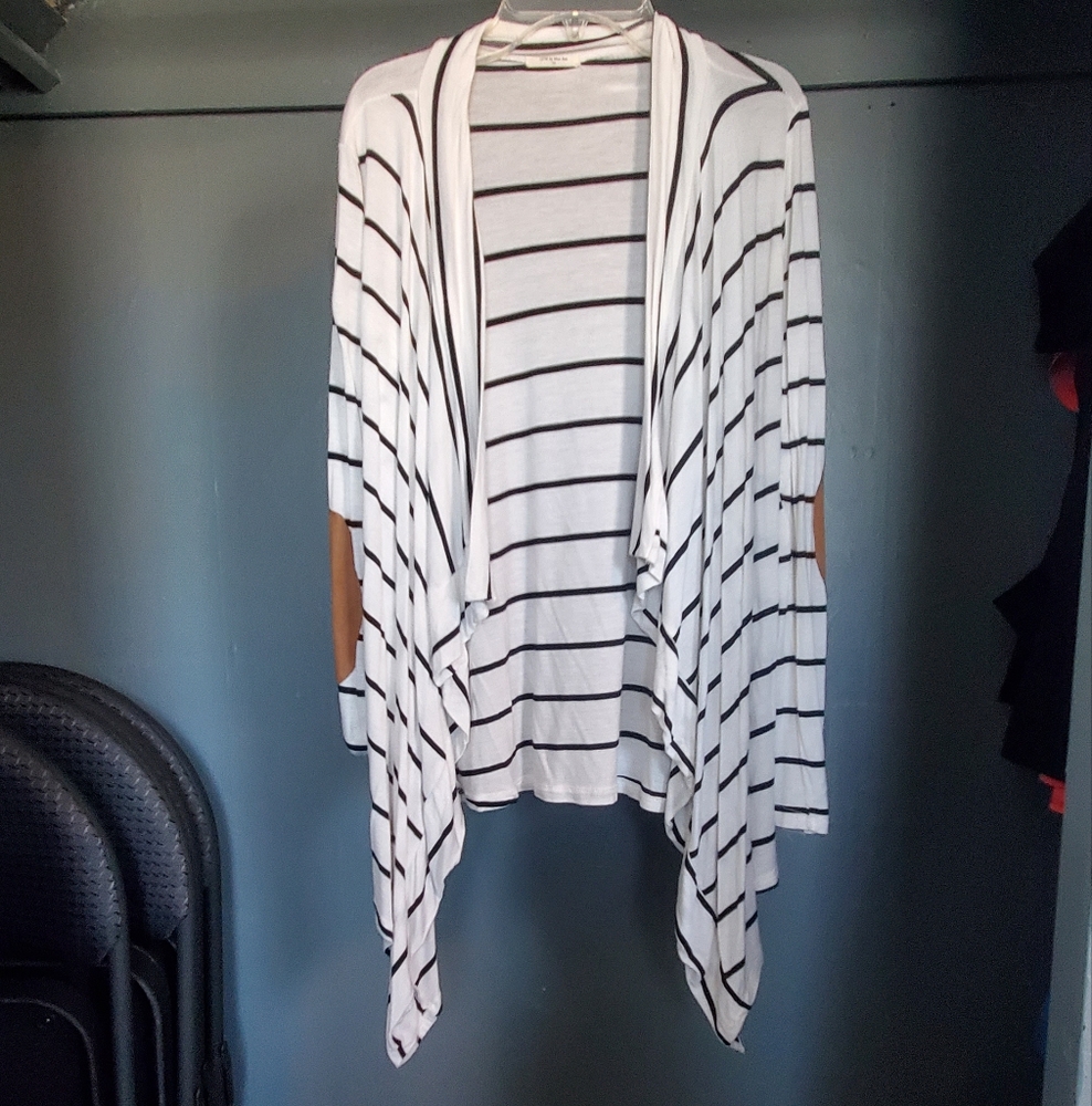 Striped cardigan